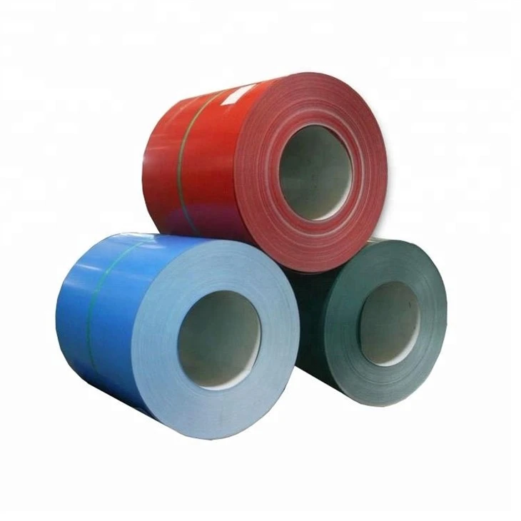 RAL Warna PPGI Galvanis Dingin Digulung Stainless Steel Kumparan