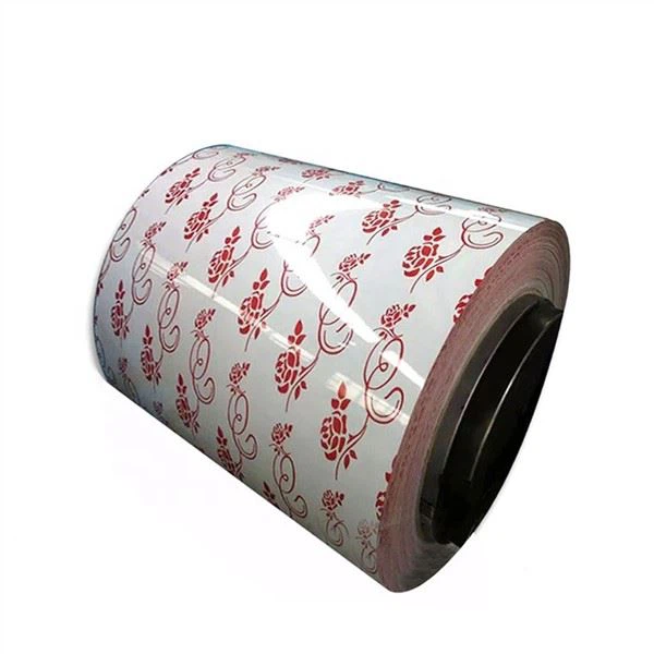 Double Coated Color Painted Metal Roll Paint Lapisan Seng Galvanis PPGI PPGL Steel Coil / Sheets Dalam Coils Data Pabean